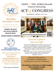Into The Light Concert - ACT of CONGRESS